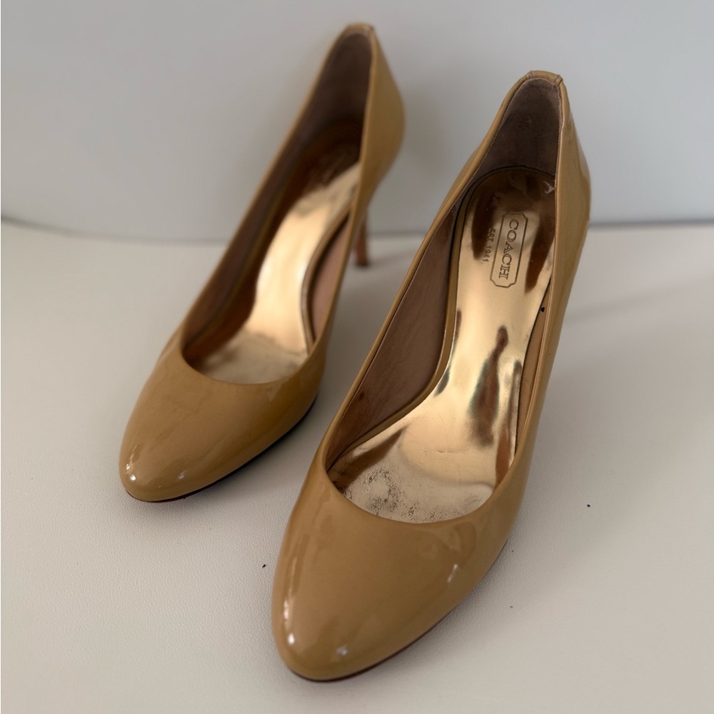 Coach Leather High Heels